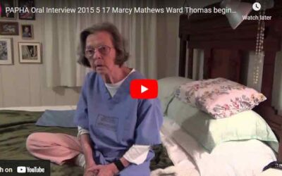 Interview with Marcy Mathews Ward Thomas