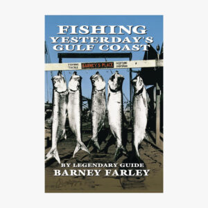 Book Cover - several fish hanging from a sign