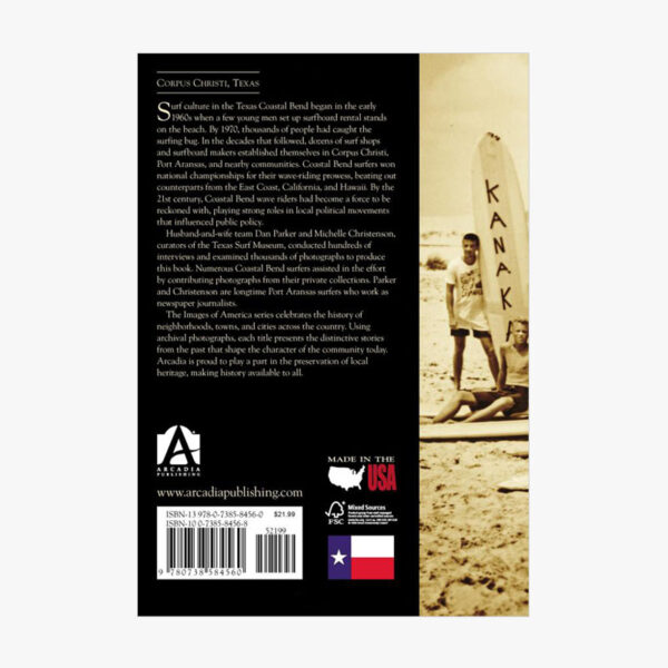 Back cover of Surfing Corpus Christi and Port Aransas