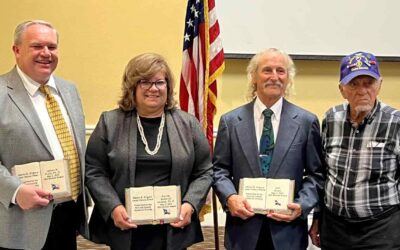 Cliff Strain Receives the Daniel E. Kilgore Local History Award