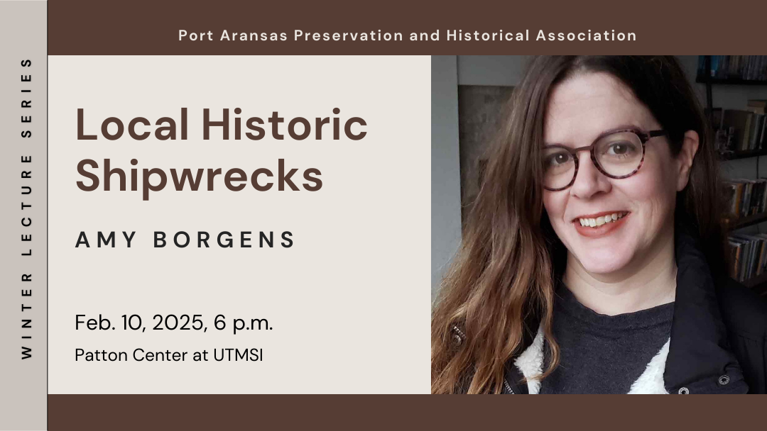 Headshot of Amy Borgens with information about the lecture